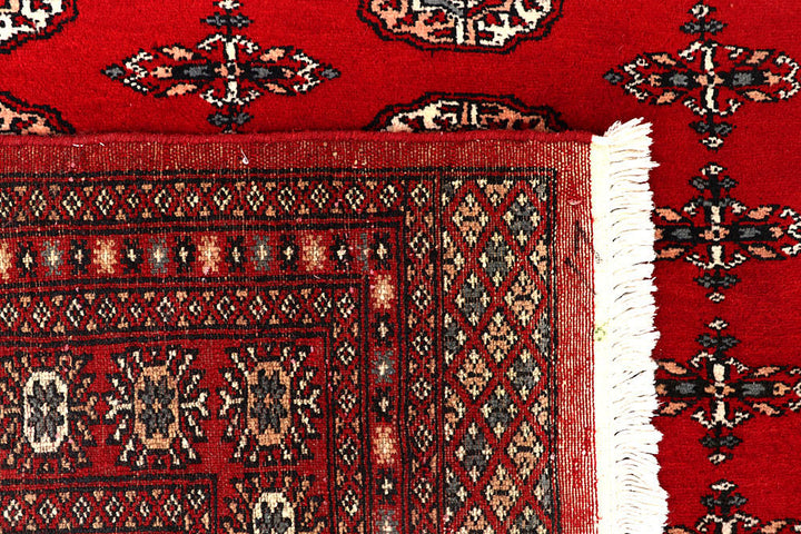 Red Bokhara 6' 7 x 9' 7 - No. 59232 - ALRUG Rug Store