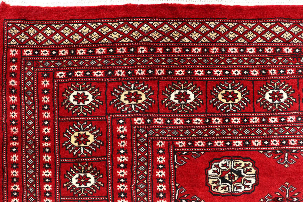 Firebrick Bokhara 6' 11 x 9' 5 - No. 59235 - ALRUG Rug Store