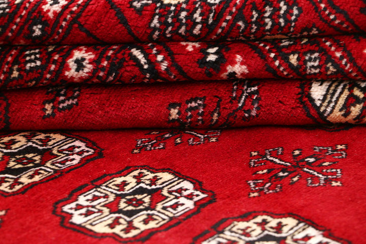 Firebrick Bokhara 6' 11 x 9' 5 - No. 59235 - ALRUG Rug Store