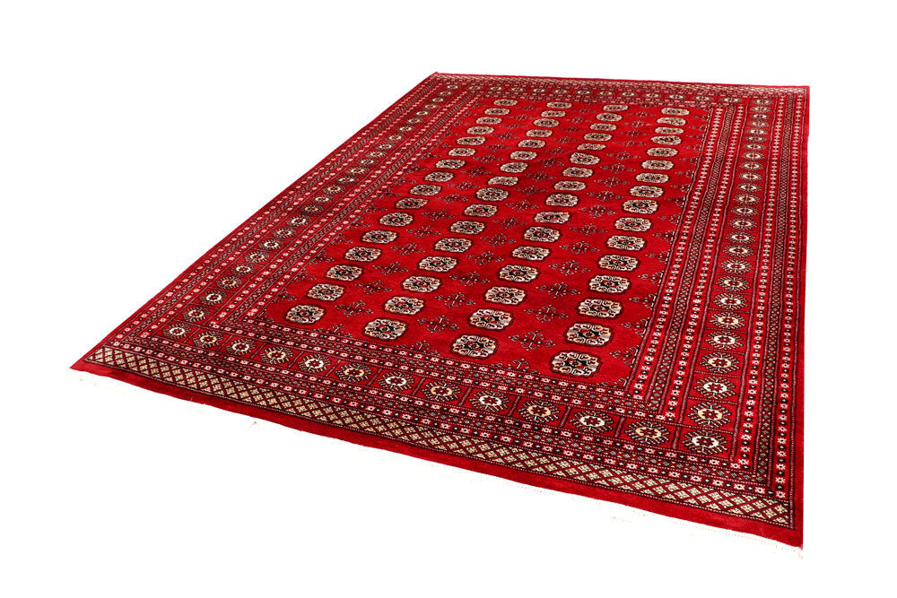 Firebrick Bokhara 6' 11 x 9' 5 - No. 59235 - ALRUG Rug Store
