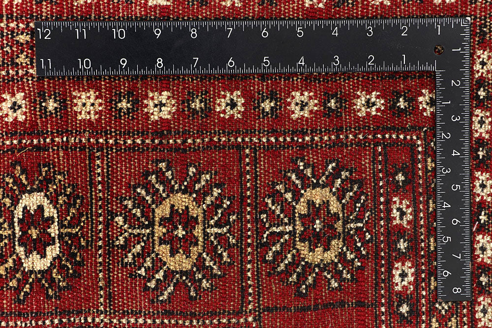Firebrick Bokhara 6' 11 x 9' 5 - No. 59235 - ALRUG Rug Store