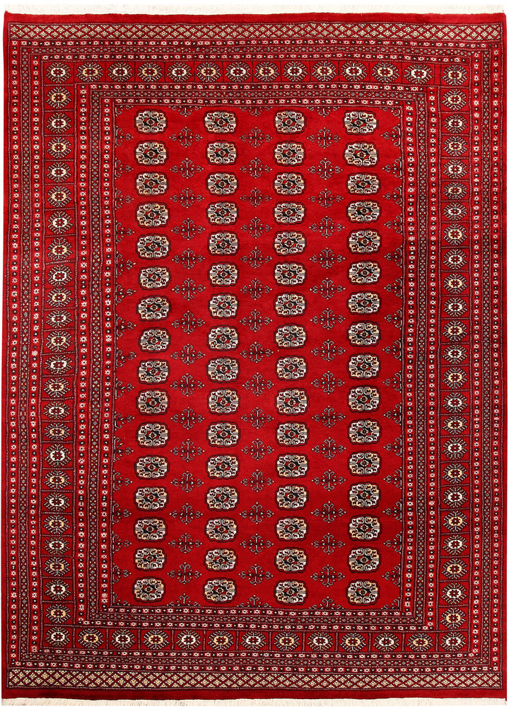 Firebrick Bokhara 6' 11 x 9' 5 - No. 59235 - ALRUG Rug Store
