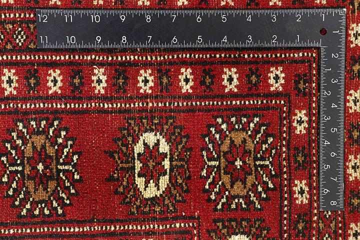 Red Bokhara 7' 1 x 10' 2 - No. 59237 - ALRUG Rug Store