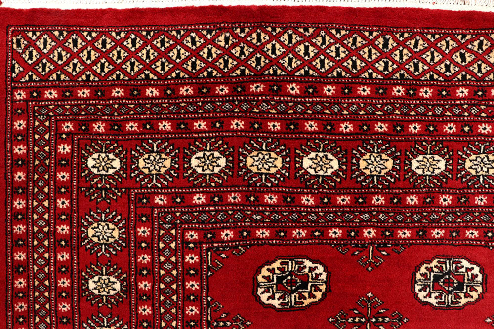 Firebrick Bokhara 6' 8 x 10' - No. 59239 - ALRUG Rug Store