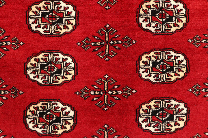 Firebrick Bokhara 6' 8 x 10' - No. 59239 - ALRUG Rug Store