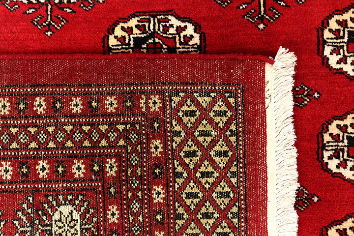Firebrick Bokhara 6' 8 x 10' - No. 59239 - ALRUG Rug Store