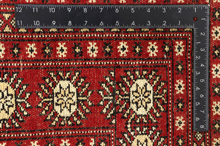 Firebrick Bokhara 6' 8 x 10' - No. 59239 - ALRUG Rug Store