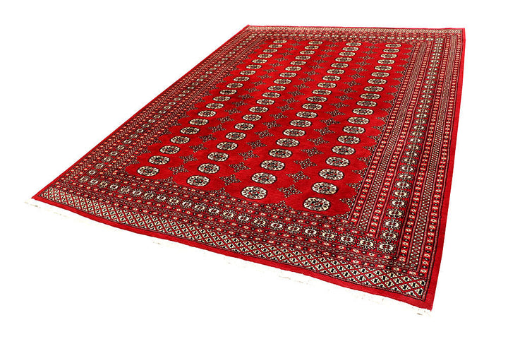 Firebrick Bokhara 7' 3 x 9' 9 - No. 59242 - ALRUG Rug Store