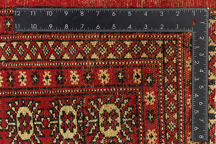 Firebrick Bokhara 7' 3 x 9' 9 - No. 59242 - ALRUG Rug Store