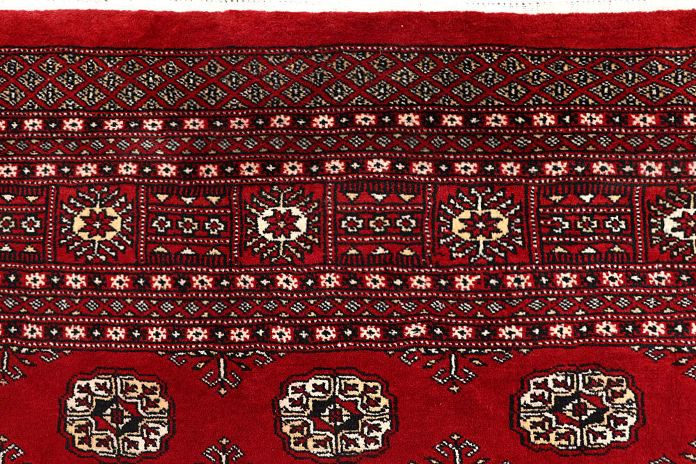 Firebrick Bokhara 6' 7 x 10' 10 - No. 59243 - ALRUG Rug Store