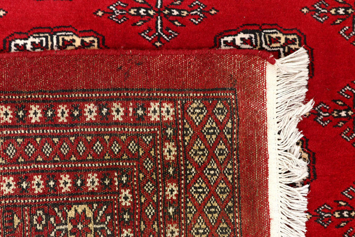Firebrick Bokhara 6' 7 x 10' 10 - No. 59243 - ALRUG Rug Store