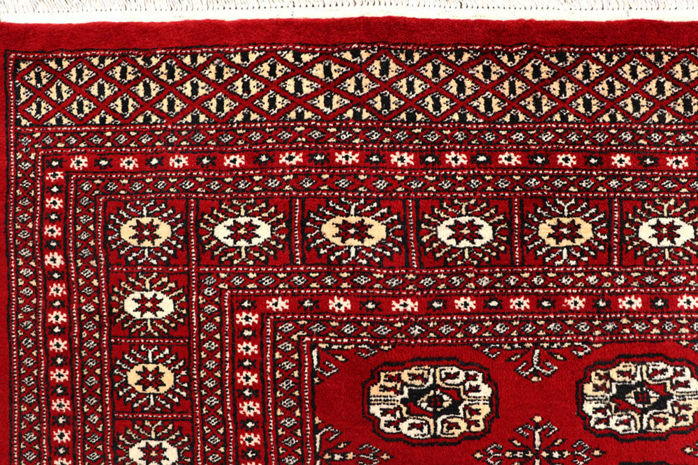 Firebrick Bokhara 6' 7 x 10' - No. 59244 - ALRUG Rug Store