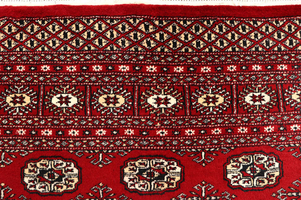 Firebrick Bokhara 6' 7 x 10' - No. 59244 - ALRUG Rug Store