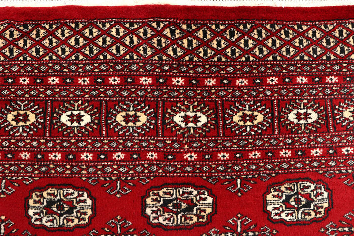 Firebrick Bokhara 6' 7 x 10' - No. 59244 - ALRUG Rug Store