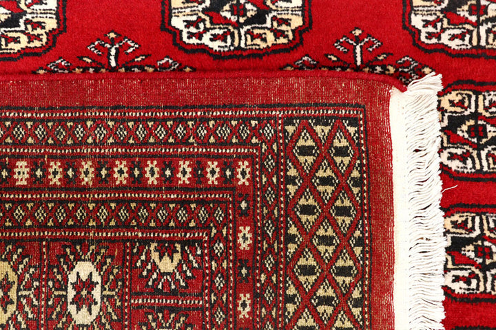 Firebrick Bokhara 6' 7 x 10' - No. 59244 - ALRUG Rug Store