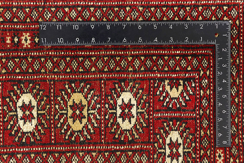 Firebrick Bokhara 6' 7 x 10' - No. 59244 - ALRUG Rug Store
