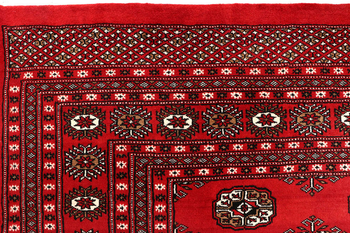 Firebrick Bokhara 7' x 9' 9 - No. 59246 - ALRUG Rug Store