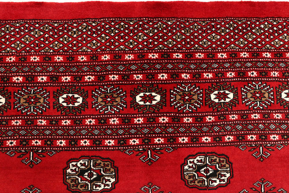 Firebrick Bokhara 7' x 9' 9 - No. 59246 - ALRUG Rug Store