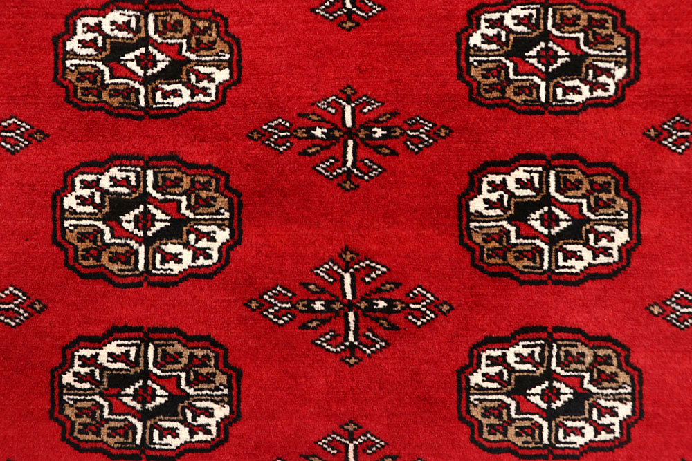 Firebrick Bokhara 7' x 9' 9 - No. 59246 - ALRUG Rug Store