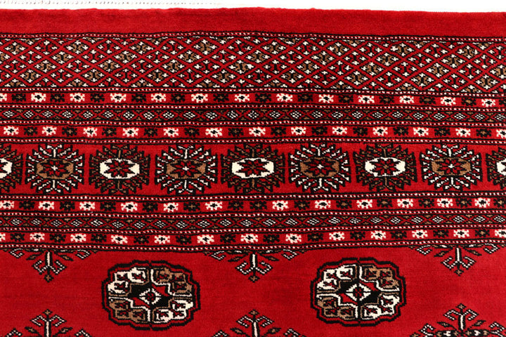 Firebrick Bokhara 7' 2 x 9' 10 - No. 59247 - ALRUG Rug Store