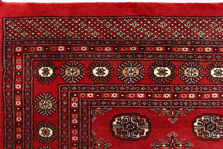 Firebrick Bokhara 6' 7 x 10' 8 - No. 59249 - ALRUG Rug Store