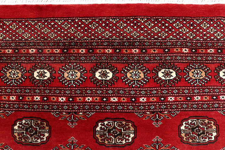 Firebrick Bokhara 6' 7 x 10' 8 - No. 59249 - ALRUG Rug Store