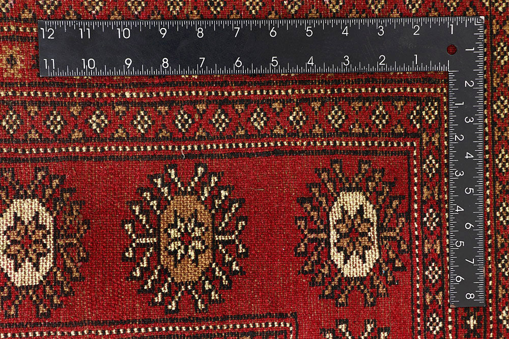 Firebrick Bokhara 6' 7 x 10' 8 - No. 59249 - ALRUG Rug Store
