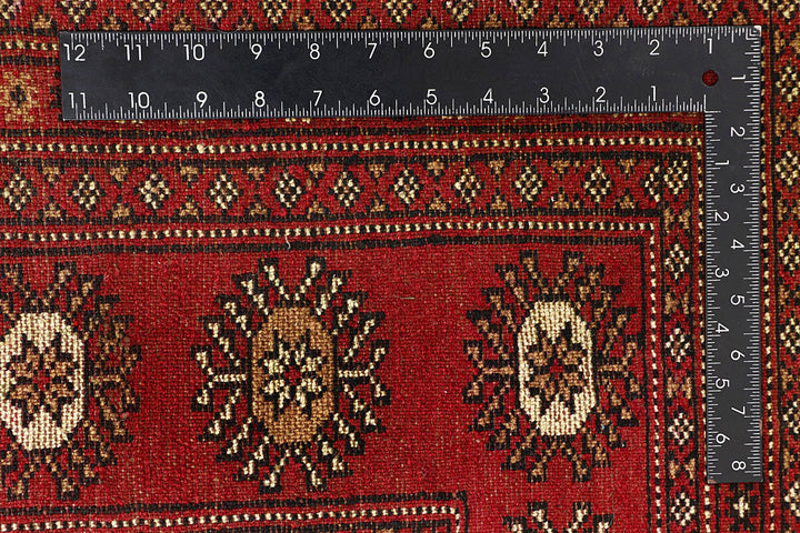 Firebrick Bokhara 6' 7 x 10' 8 - No. 59249 - ALRUG Rug Store