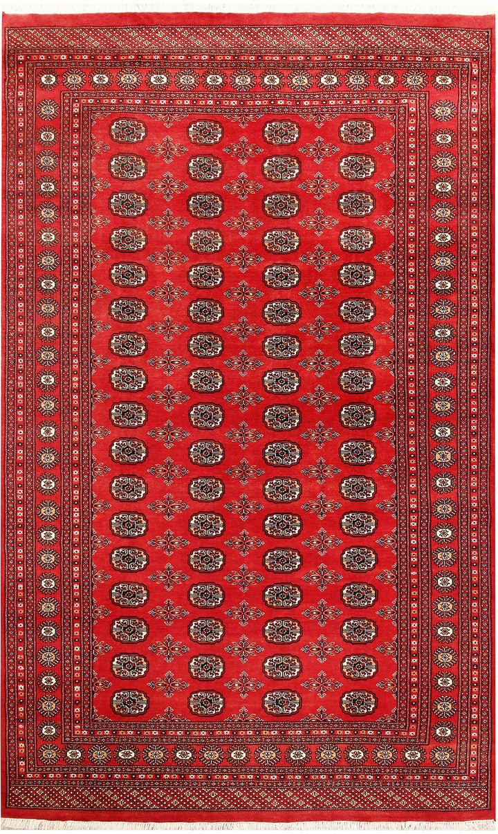 Firebrick Bokhara 6' 7 x 10' 8 - No. 59249 - ALRUG Rug Store