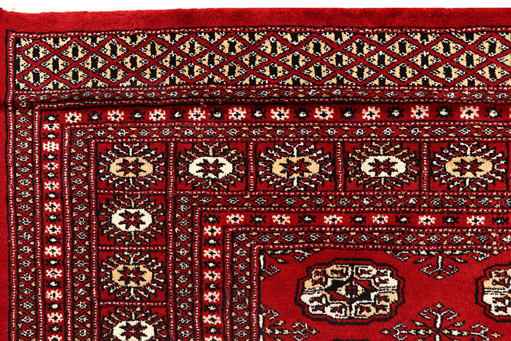 Firebrick Bokhara 6' 8 x 9' 10 - No. 59251 - ALRUG Rug Store
