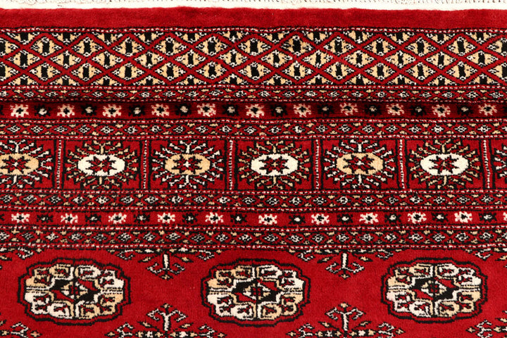 Firebrick Bokhara 6' 8 x 9' 10 - No. 59251 - ALRUG Rug Store