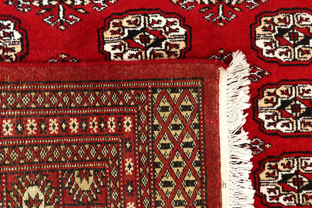 Firebrick Bokhara 6' 8 x 9' 10 - No. 59251 - ALRUG Rug Store