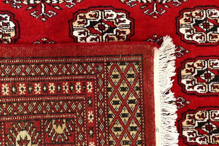 Firebrick Bokhara 6' 8 x 9' 10 - No. 59251 - ALRUG Rug Store