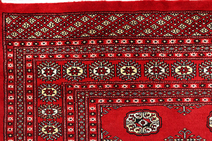 Firebrick Bokhara 7' 1 x 10' 7 - No. 59252 - ALRUG Rug Store
