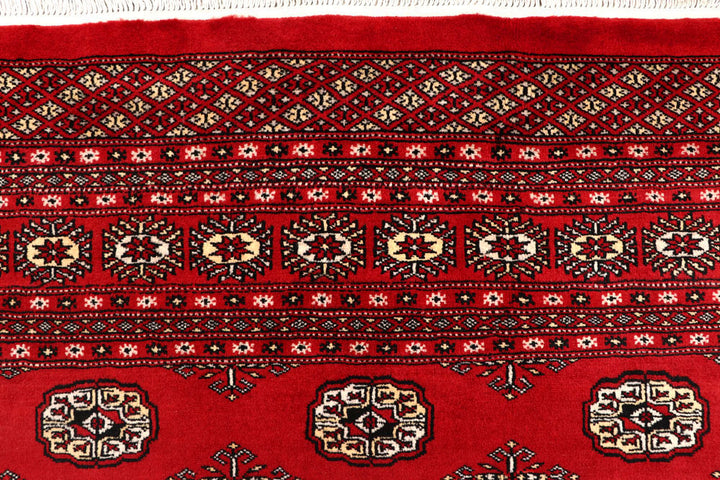 Firebrick Bokhara 7' 1 x 10' 7 - No. 59252 - ALRUG Rug Store