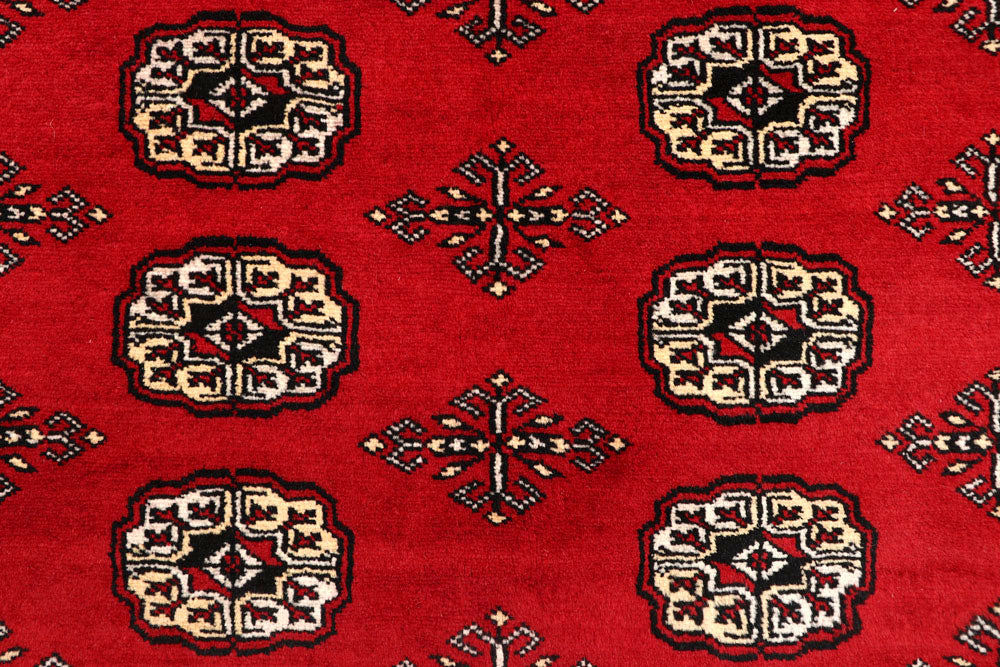 Firebrick Bokhara 7' 1 x 10' 7 - No. 59252 - ALRUG Rug Store
