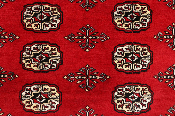 Firebrick Bokhara 7' 1 x 10' 7 - No. 59252 - ALRUG Rug Store
