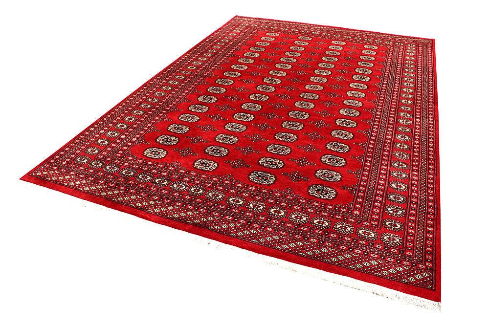 Firebrick Bokhara 7' 1 x 10' 7 - No. 59252 - ALRUG Rug Store