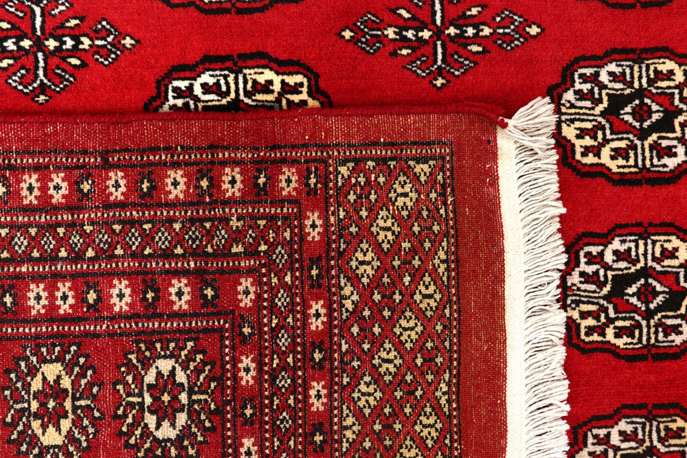 Firebrick Bokhara 7' 1 x 10' 7 - No. 59252 - ALRUG Rug Store