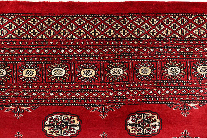 Firebrick Bokhara 6' 7 x 9' 1 - No. 59254 - ALRUG Rug Store