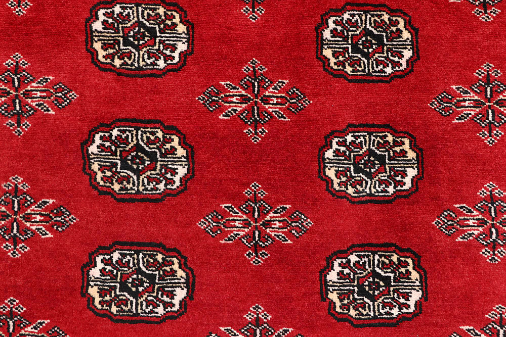 Firebrick Bokhara 6' 7 x 9' 1 - No. 59254 - ALRUG Rug Store