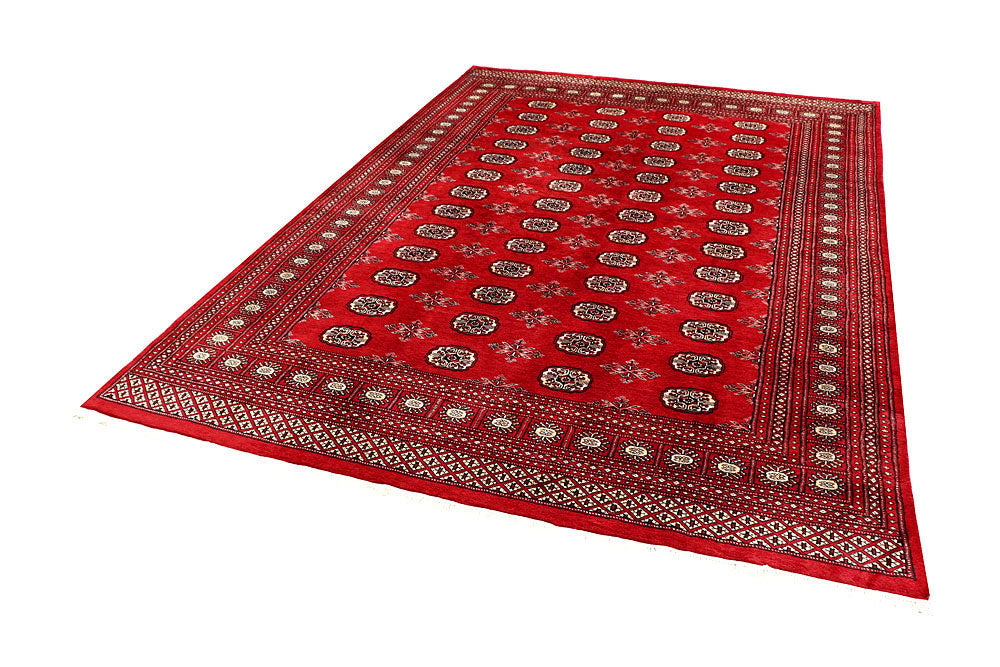 Firebrick Bokhara 6' 7 x 9' 1 - No. 59254 - ALRUG Rug Store