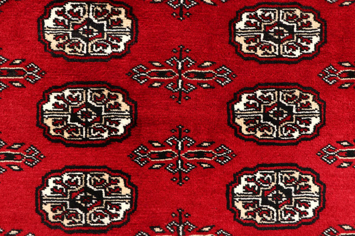 Firebrick Bokhara 6' 7 x 10' - No. 59261 - ALRUG Rug Store