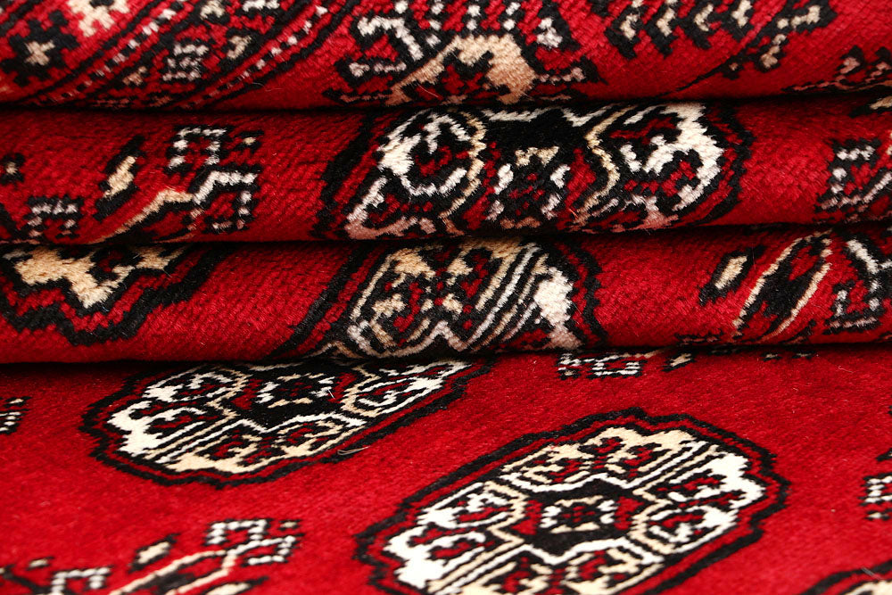 Firebrick Bokhara 6' 7 x 10' - No. 59261 - ALRUG Rug Store