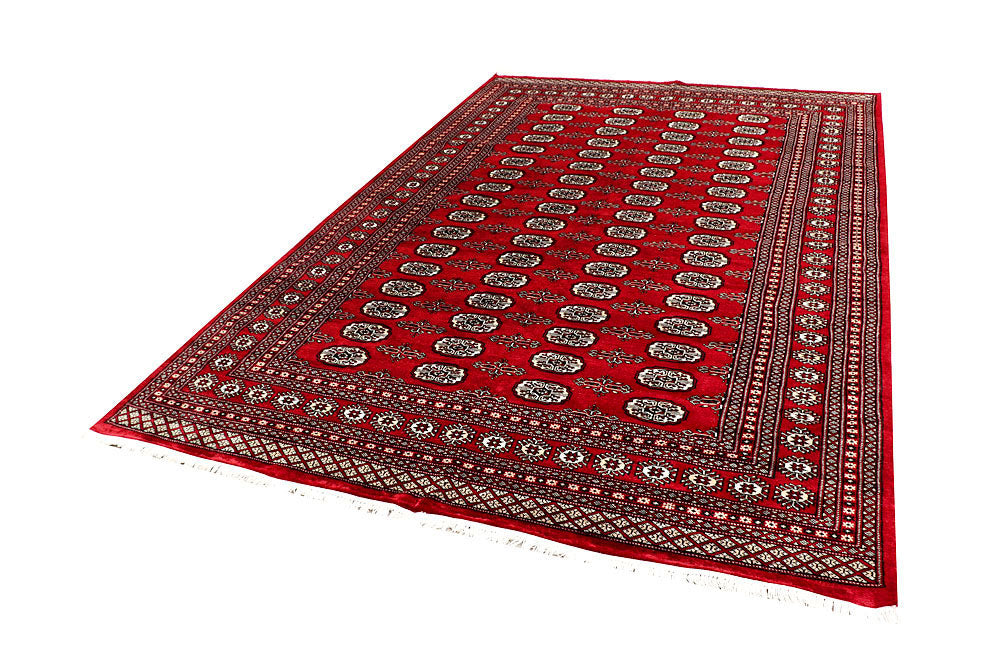 Firebrick Bokhara 6' 7 x 10' - No. 59261 - ALRUG Rug Store
