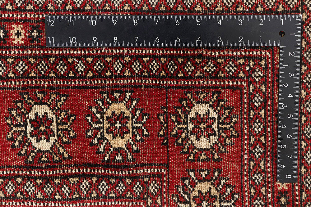 Firebrick Bokhara 6' 7 x 10' - No. 59261 - ALRUG Rug Store