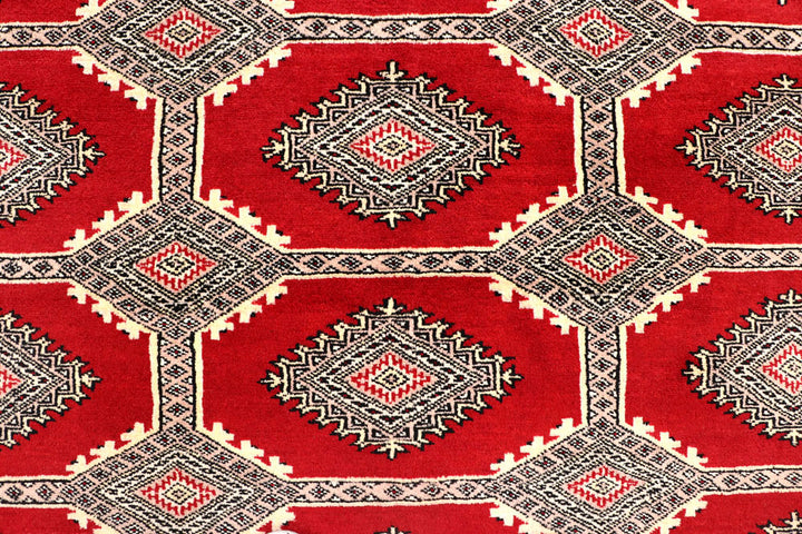 Firebrick Jaldar 6' 7 x 10' 2 - No. 59267 - ALRUG Rug Store