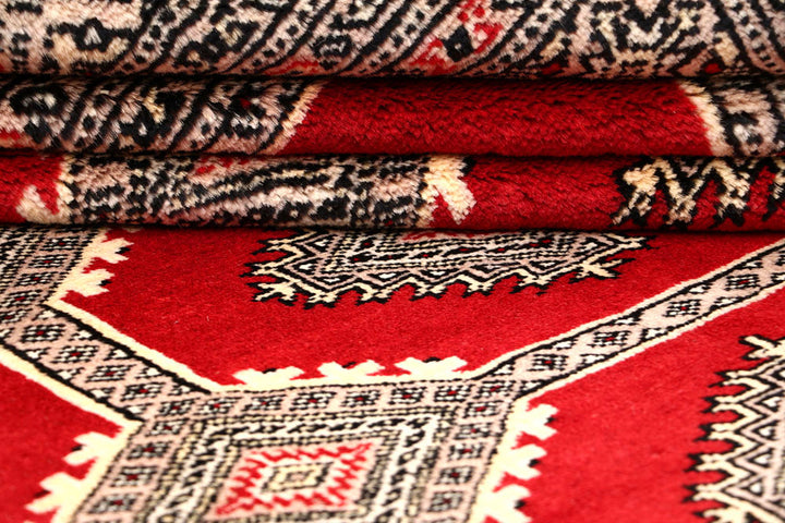 Firebrick Jaldar 6' 7 x 10' 2 - No. 59267 - ALRUG Rug Store