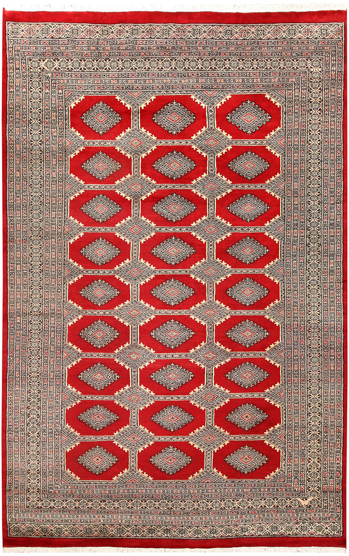 Firebrick Jaldar 6' 7 x 10' 2 - No. 59267 - ALRUG Rug Store