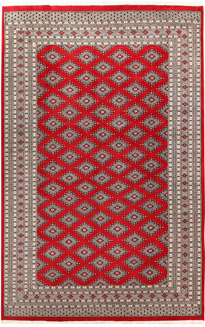 Firebrick Jaldar 6' 8 x 10' 4 - No. 59268 - ALRUG Rug Store